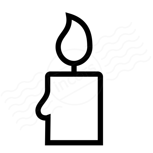 Iconexperience I Collection Candle Icon