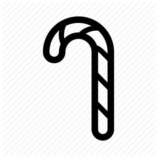 Candy, Cane, Christmas, Dessert, Sweet, Xmas Icon