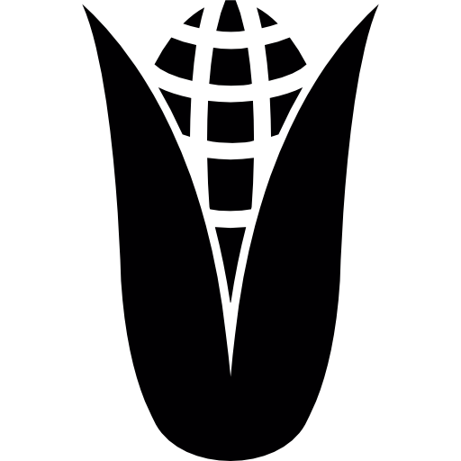 Corn With Leaves Icons Free Download