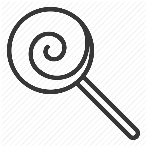 Candy, Candy Corn, Dessert, Halloween, Lollipop, Sweets Icon