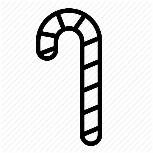 Candy, Snow, Stick, Sweet, Winter Icon
