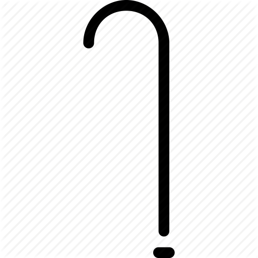Accessories, Accessory, Cane Icon