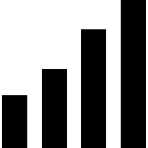 Signal With Full Capacity Icons Free Download