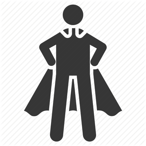 Cape, Hero, Superhero, Superman Icon