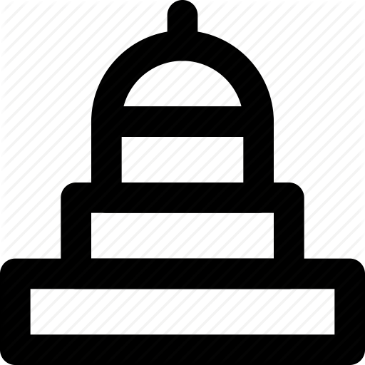 Building, Capitol, Landmark, Monuments, States, United Icon