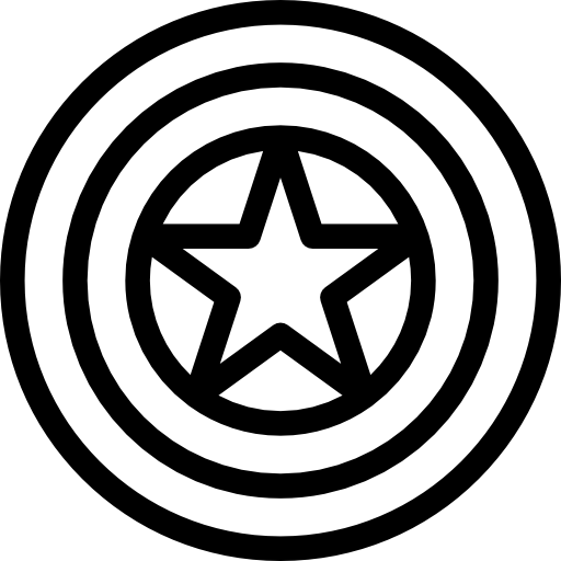Captain America Adamantium Shield Icons Free Download