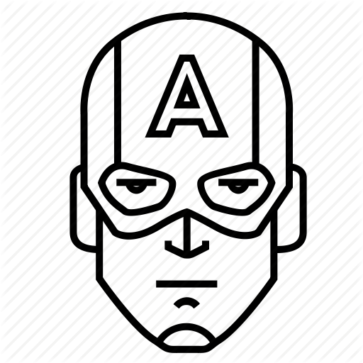 America, Avatar, Captain, Hero, Man, Superhero Icon