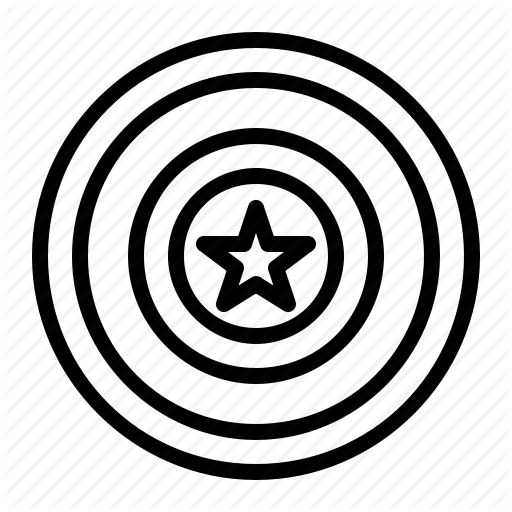 America, Captain, Comic, Marvel, Movie, Shield, Superhero Icon