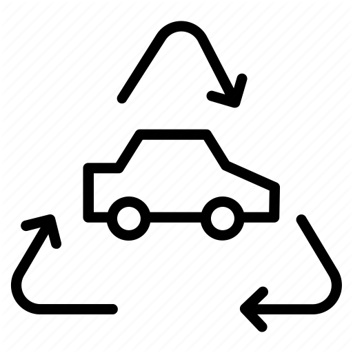 Business, Car, Exchange, Exchanging, Over, Service, Shop Icon