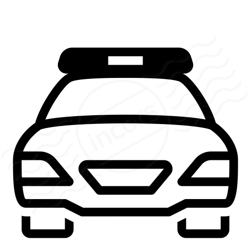 Iconexperience I Collection Police Car Icon