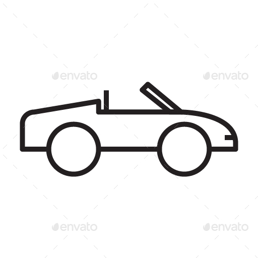 Travel Element Line Icon Set Pack