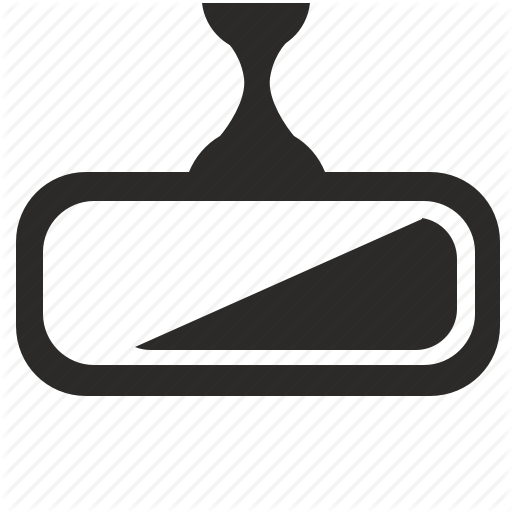 Car, Interior, Look, Mirror, Safety Icon