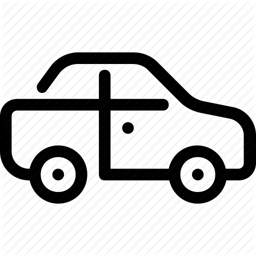 Car, Road, Transport Icon