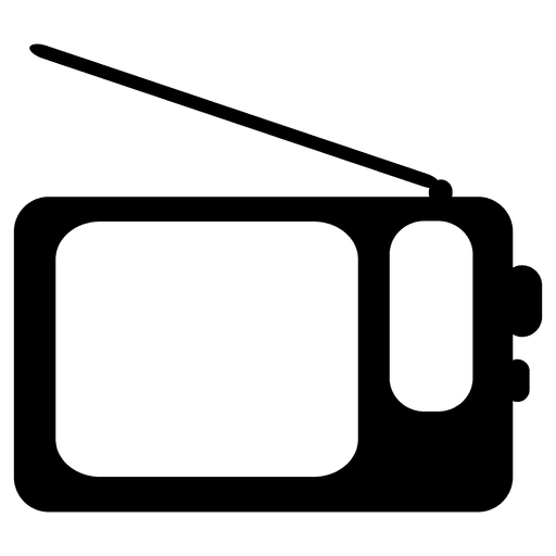 Radio Icon Silhouette