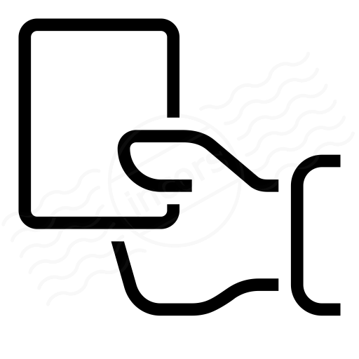 Iconexperience I Collection Hand Card Icon