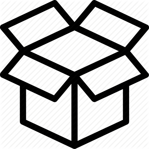 Box, Cardboard Box, Open Box, Package, Parcel Icon