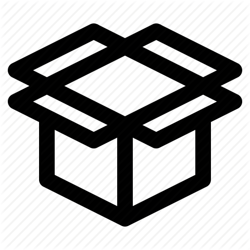Box, Cardboard, Delivery, Open, Package, Packaging, Shipping Icon