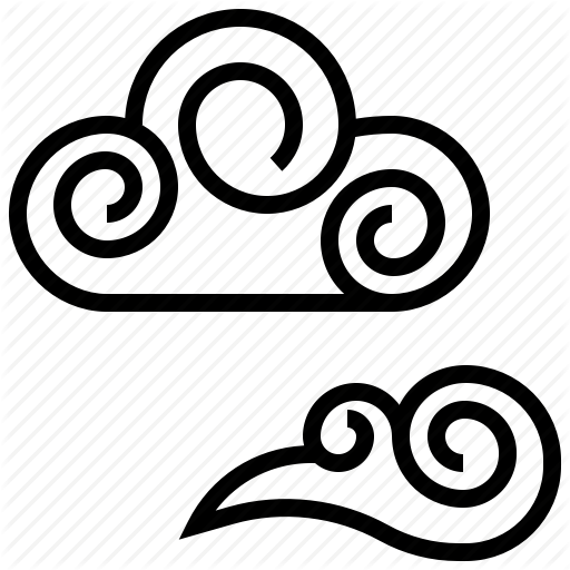Cloud, Japan, Japanese Icon
