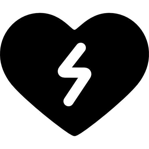 Cardiogram In A Heart Icons Free Download