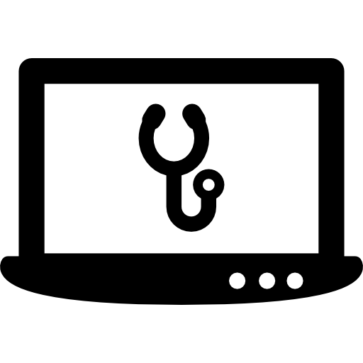 Laptop Care Icon Technical Support Freepik