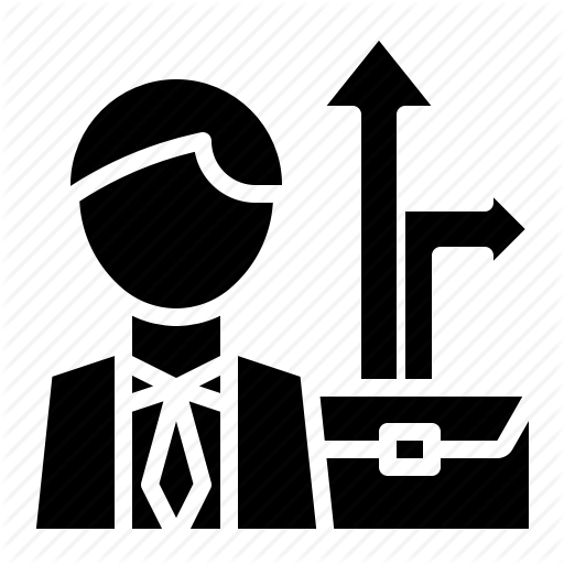 Business, Career, Growth, Job, Path Icon