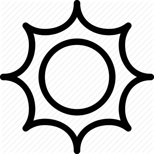 Day, Heat, Hot, Solar, Summer, Sun, Warm Icon