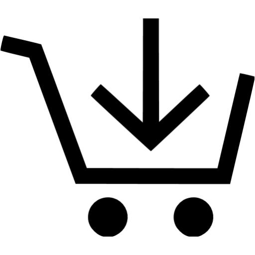 Black Cart Icon