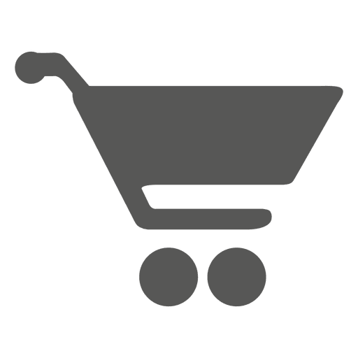 Shopping Cart Silhouette Icon