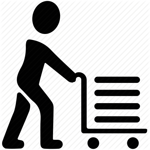 Cart Pushing, Hand Truck Pushing, Man Pushing Cart, Man Worker