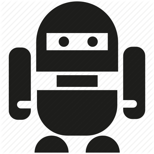 Cute Robot Character'