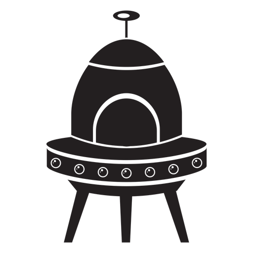 Flying Saucer Kids Flat Icon