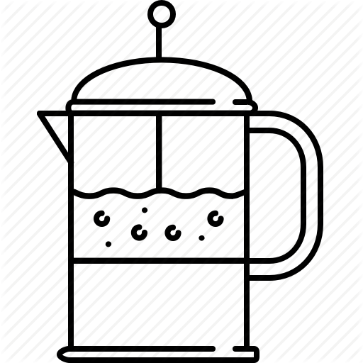 Breakfast, Coffee, Drink, Equipment, Kitchen, Maker Icon