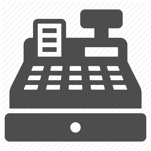 Cash Register, Receipt, Register, Shop, Shopping, Store Icon