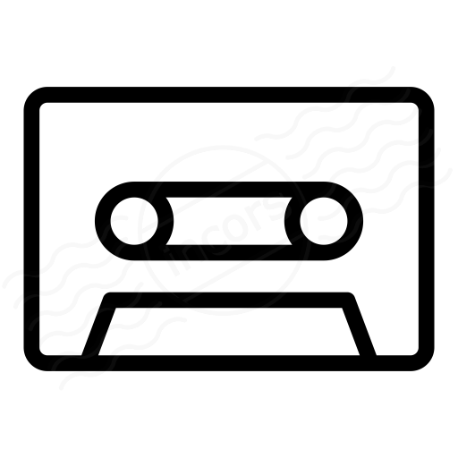 Iconexperience I Collection Audio Cassette Icon