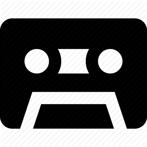 Cassette, Tape Icon