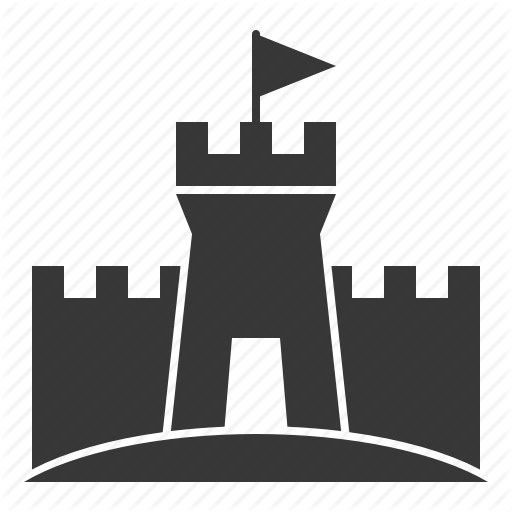Beach, Castle, Sand Castle Icon