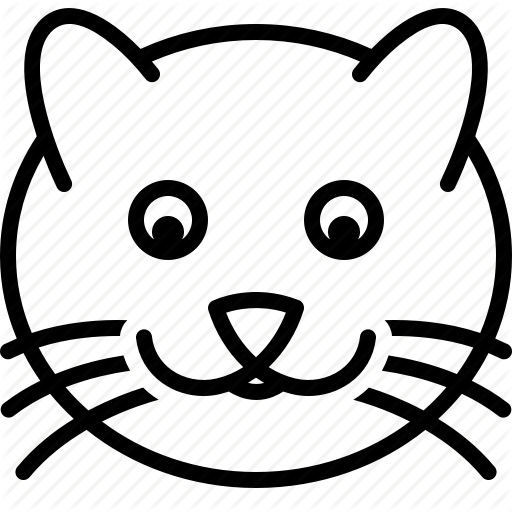 Animal, Cat, Face Icon