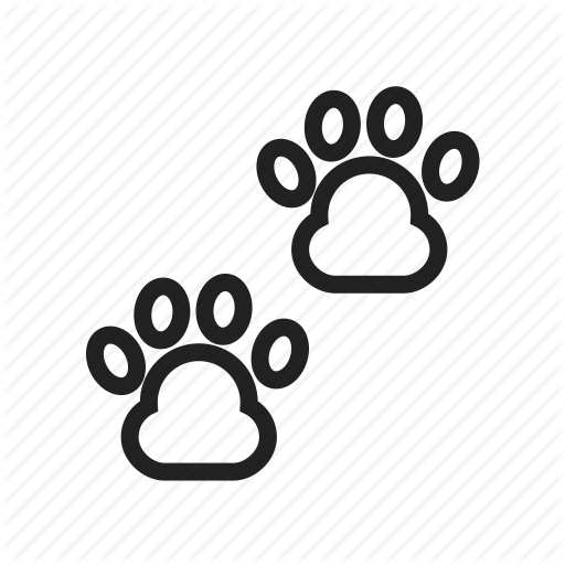 Animal, Cat, Cute, Dog, Paw, Pet, Walk Icon