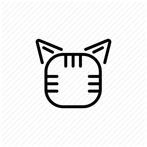 Cat Text Icon