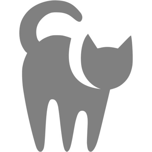 Gray Cat Icon