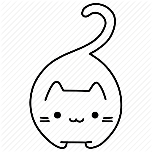 Animal, Cat, Cute, Happy, Kitty, Pet, Smiley Icon