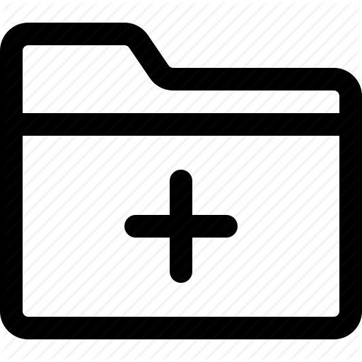 Add Category, Add Folder, Create Folder, New Folder, Organize Icon