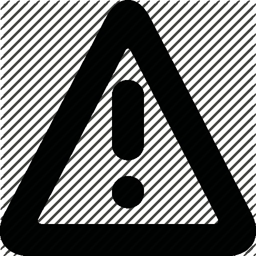 Set Of Triangle Caution Icons Vector Or Icon