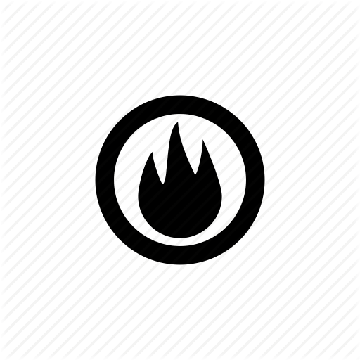 Alarm, Bell, Caution, Danger, Fire, Flame, Warning Icon