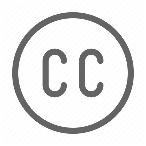 Cc, Commons, Creative, License Icon