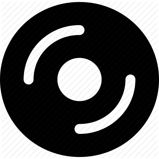Cd Rom, Circle, Disk, Dvd, Glyph, Multimedia Icon