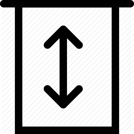 Ceiling, Down, High, Up, Up Down Icon