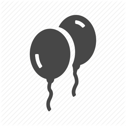 Baby, Balloon, Birthday, Celebration Icon
