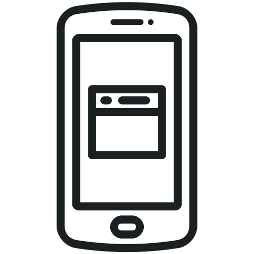 Mobile Page, Page, Mobile Website, Cell Phone, Website Icon, Phone