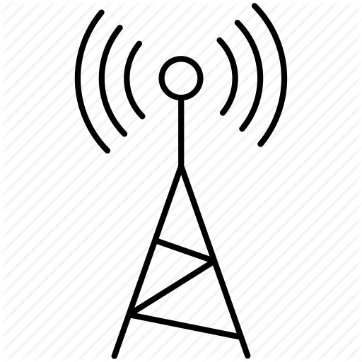 Cell Phone Tower Icon at GetDrawings | Free download